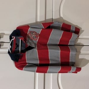 Gant polo grey and red size 7/8